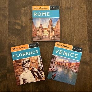 2023 Rick Steves Pocket Guides to Venice, Florence, and Rome